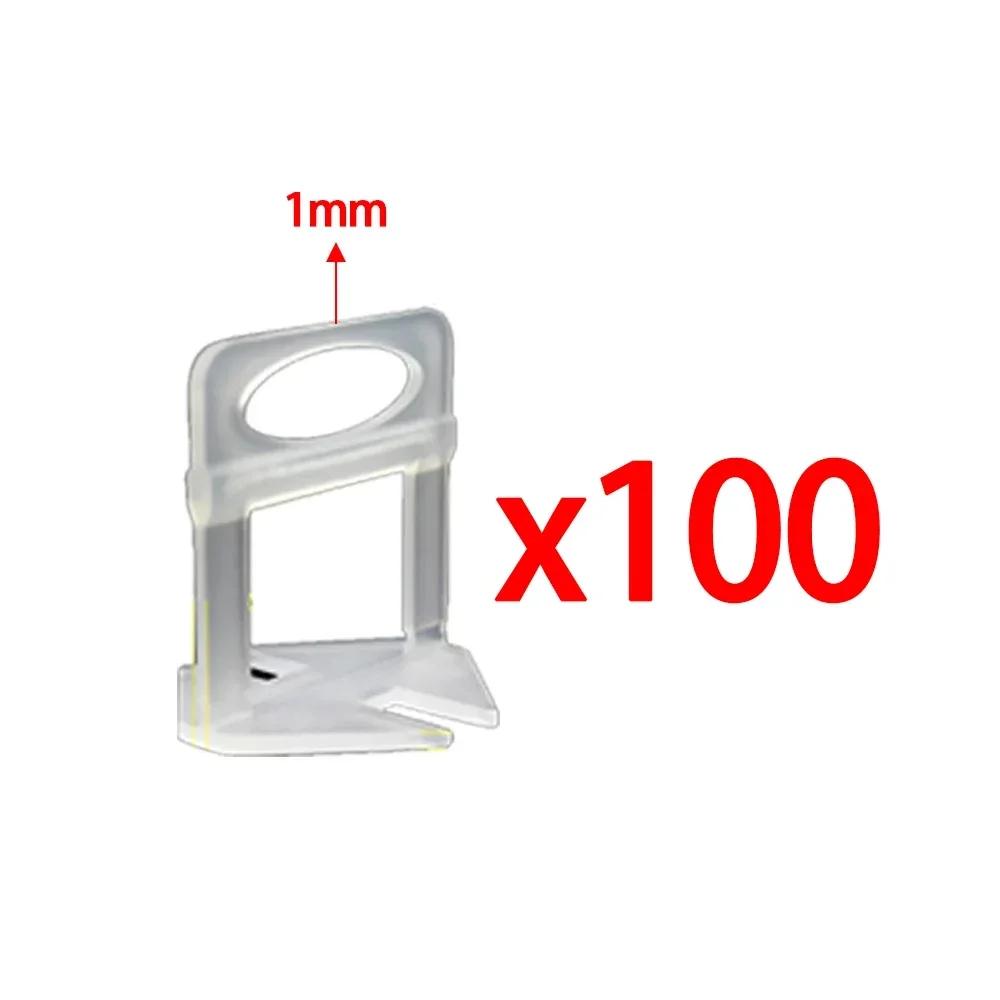 1/1.1/1/1.1/1mm Wall Floor Tile Leveling System Clips Ceramic Leveler Spacer Plier Wadge Kit for Tile Laying Construction Tools