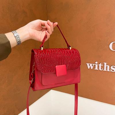 2025 New Versatile Bag Cover Crossbody Bag Niche Korean Small Square Bag Daily Simple Armpit Bag Shoulder Bag for Women