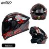 AD All-Season Flip-Up Full Face Motorcycle Helmet, 3C/DOT Certified for Men and Women