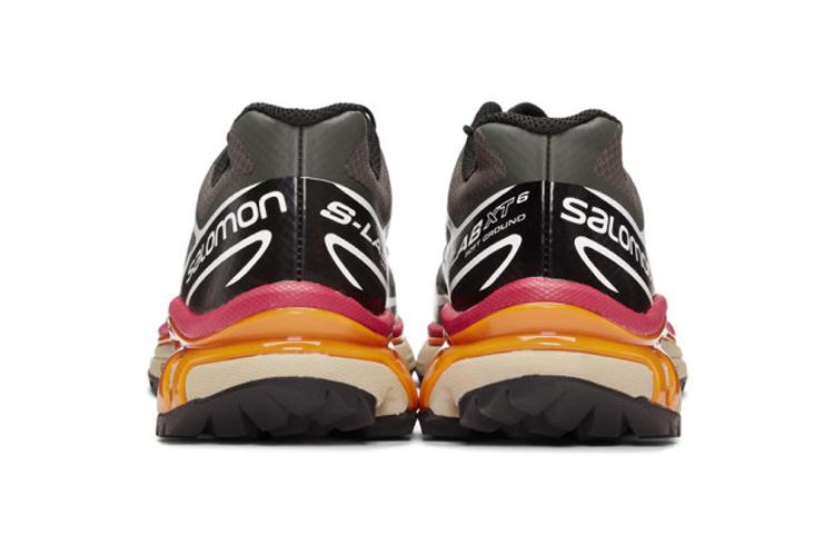 Men's Sneakers SALOMON XT 6 Low top Casual Trail Running Training City Commuting Running Shoes Unisex Gray