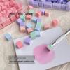 Nail Art Sponge: Professional Small Square Blending Tool for Gradient Blush and High-Density Cotton Application