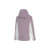 Li-Ning Contrast Hooded 3-In-1 Sports Jacket Women Jacket Logan-Purple AWBT014-2