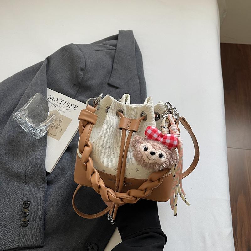 Springtime: Stylish Single-shoulder Bag and Stylish Crossbody Bucket Bag