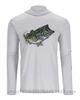 Cross-border SIMMS fishing suit UPF50 long-sleeved hoodie quick-drying breathable sunscreen clothes Luya outdoor T-shirt new