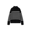 PEACEBIRD Women's Striped Knit Sweater
