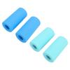 1 Pair Dumbbell Grip Anti Slip Texture Silicone Barbell Grip for Workout Fitness Accessory