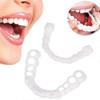 Lebanghui 2 Set Snap On Smile Teeth Veneers Whitening Cosmetic Denture
