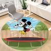 1pc mickey mouse Chair Carpet for Office Non Slip, Lightweight, Machine Washable Rug for Office Holiday Decor