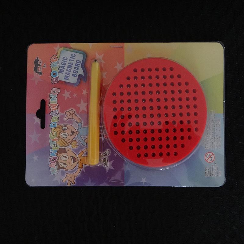 Children's Alphanumeric Magnetic Board Eco-Friendly Steel Ball Writing Drawing Circular Educational Toy