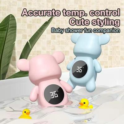 Contor digital plutitor de temperatură pentru baie pentru copii, afișaj LED, tester de apă, desen animat de siguranță