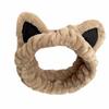 Lovely Cat Ears Hair Band Soft Elastic Headbands Women Soft Cosmetic Headbands Suitable for Ladies and Girls