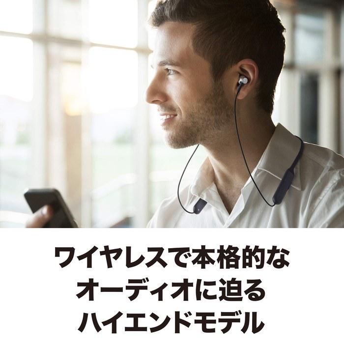 Audio-Technica SoundReality Wireless Earbuds with Bluetooth Remote/Mic ATH-CKR700BT Black