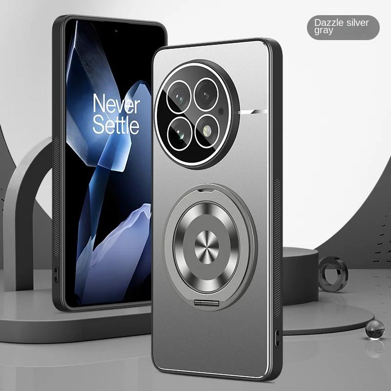 for Oneplus 13R 13 12 12R 11R Shockproof Metal Lens Camera Protect Cover for Oneplus Ace 5 Pro 3V 2V Magnetic Ring Holder Cases
