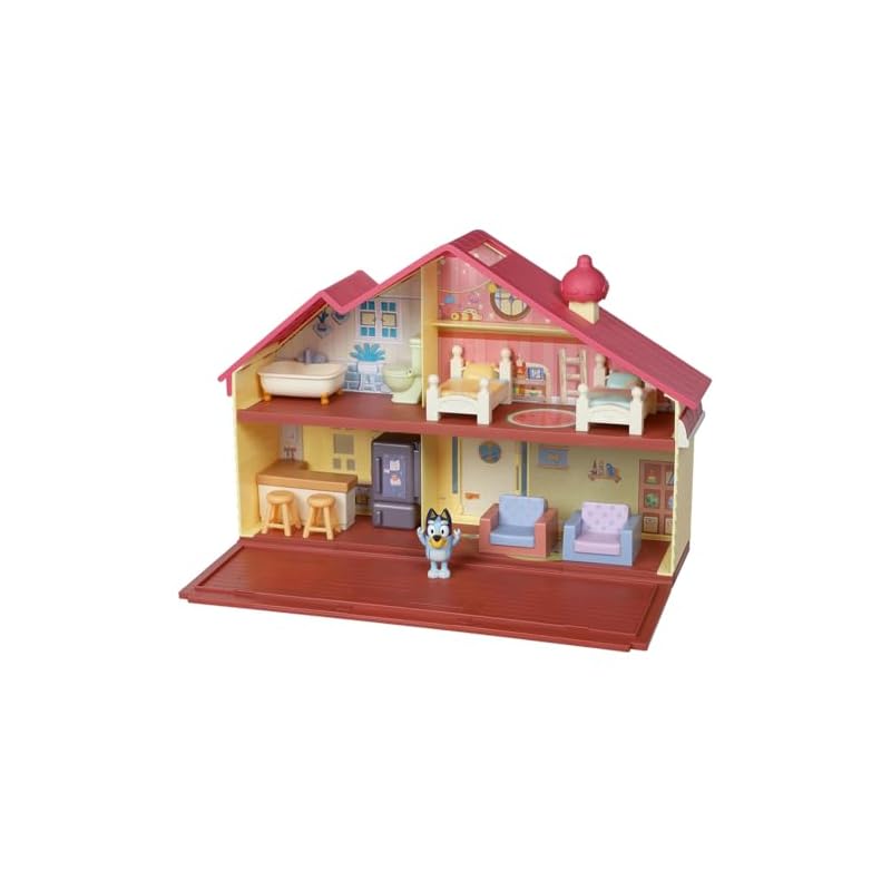 TAKARA TOMY Bluey's Furniture Galore! Two-Story Bluey Family House