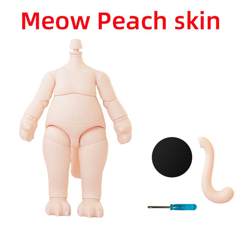 YmY big pear Doll body small 1/6 size S-hook for BJD ob joint Doll Movable body Big Head doll accessories