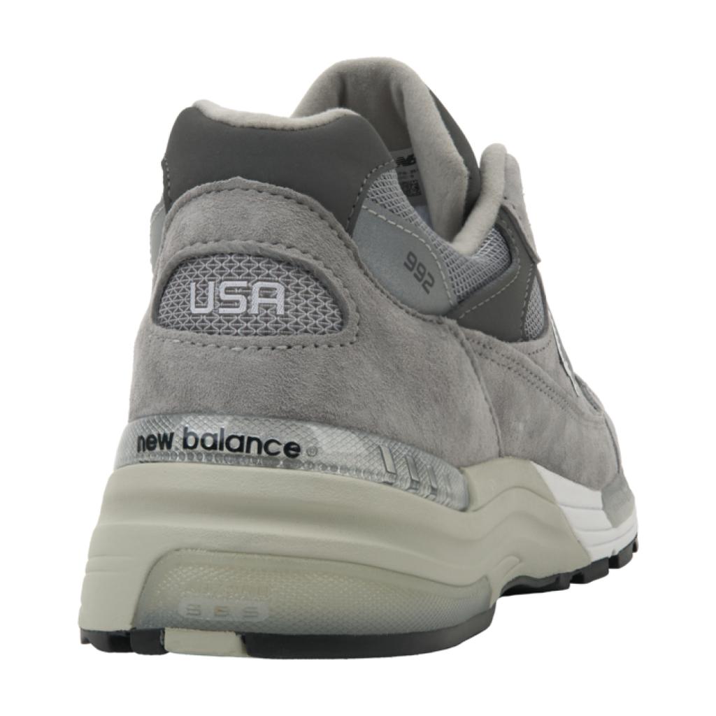 New Balance 992 Κατασκευασμένα στις ΗΠΑ Γκρι 2025 Unisex Αθλητικά Παπούτσια Ασημί-Μεταλλικό U992GY