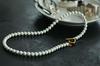 Lieri Magnetic Pearl White X Relieves Shoulder Colantotte Official Colantotte Brand Necklace, Gold, 42cm, Women's, Stylish, Stiffness, Cute, Pearl,