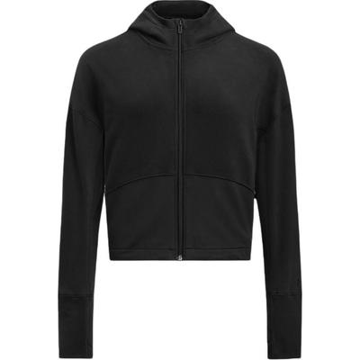 Meridian Cold Weather Solid Color Hooded Zip Long Sleeve Jacket Women Jackets Black 1389527-001