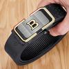 Belt Men'S Leather Casual Business Simple Men'S Automatic Buckle Belt Cowhide Premium Versatile Middle-Aged And Youth Belt