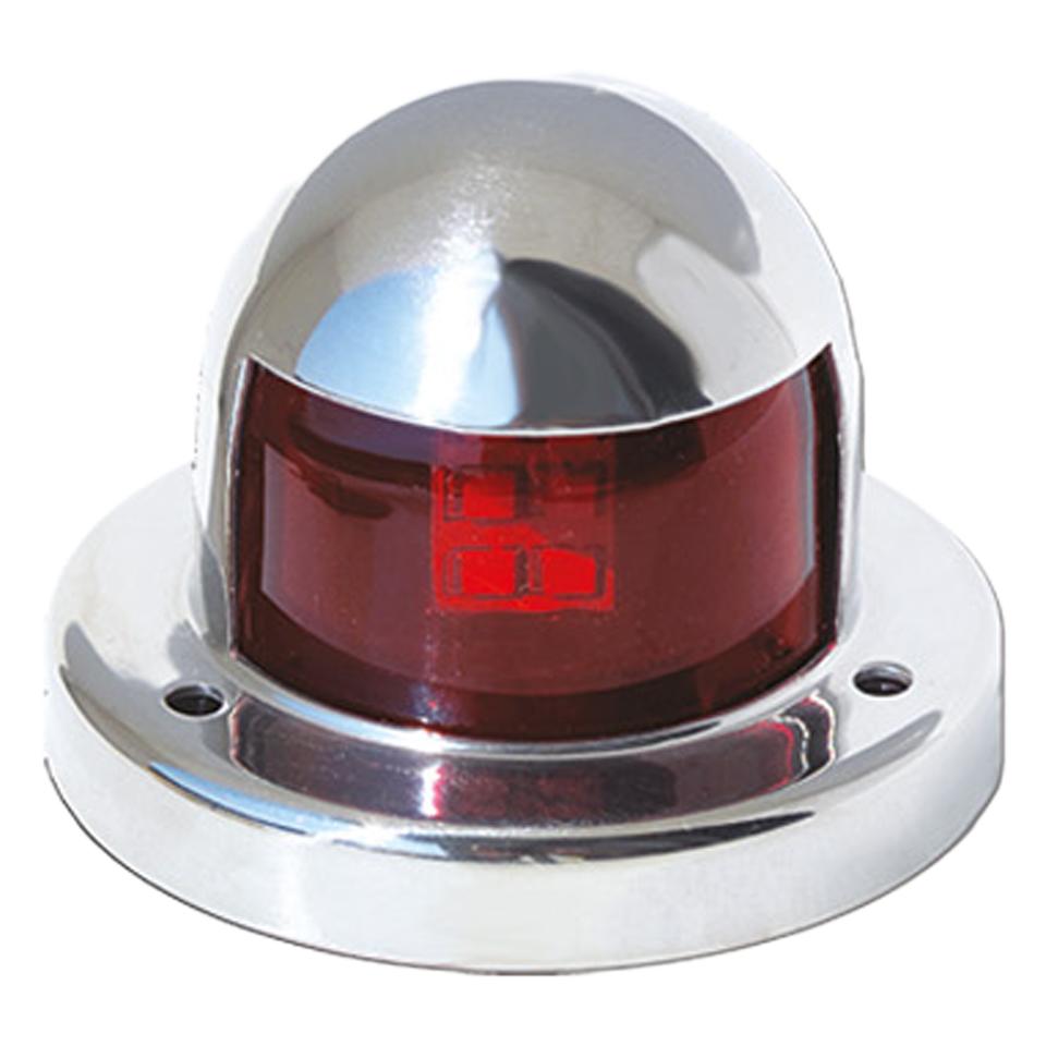 Stainless steel LED navigation lamps, white light, 135° LED (aft)