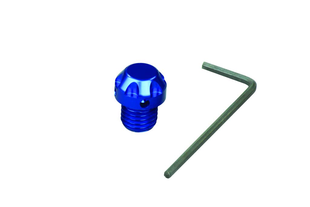 

POSH 000808-01 Мотоциклетные принадлежности Заглушка для отверстия зеркала Тип NASA M10 Правый винт Синий (1 кусок) Right screw/M10 синий