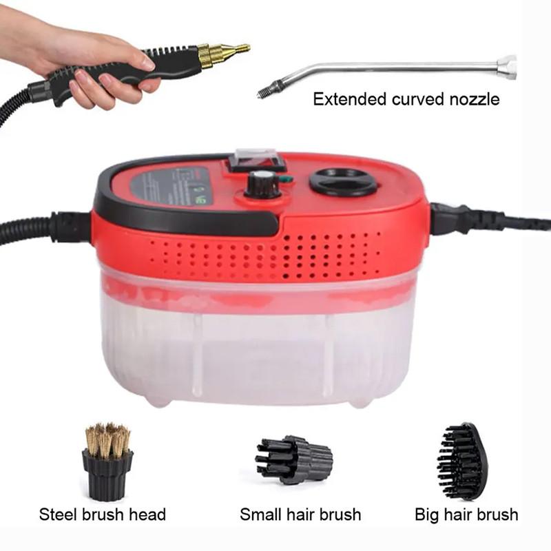 2500W High Temperature High Pressure Steam Cleaner Handheld Household Kitchen Oil Stain Removal Steam Cleaning Machine