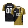 Short Sleeve V Neck DIY Team Sports Jersey Top Wicking Lightweight Athletic Training Shirt for Men Women Youth