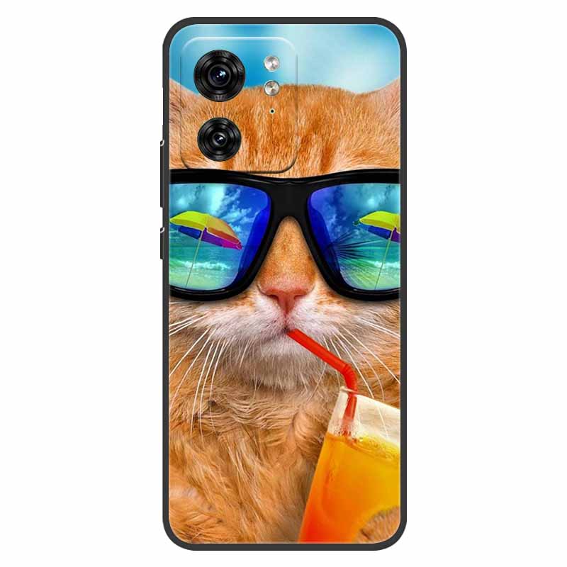 For Moto Edge 40 5G Case Shockproof Soft Silicone TPU Back Cover For Motorola Moto Edge 40 5G Phone Cases Edge40 2023 Cool Cute