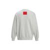 Levis X Lego Letter Embroidered Crew Neck Long Sleeve Sweatshirt Men sweatshirt Gray A5441-0000