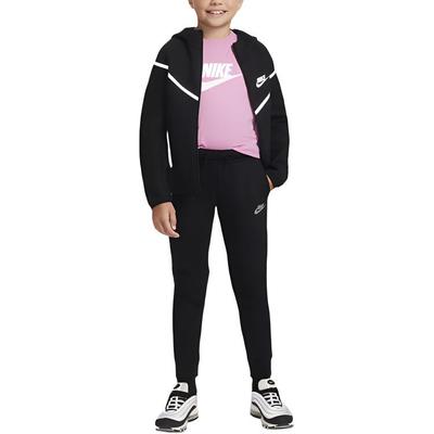 Jugend Gestrickte Jogginghose Schwarz FZ5434-010