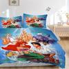 3pcs Princess Ariel The Little Mermaid Underwater Bedding Set Includes Quilt Cover and Pillowcases, Suitable for All Seasons S083