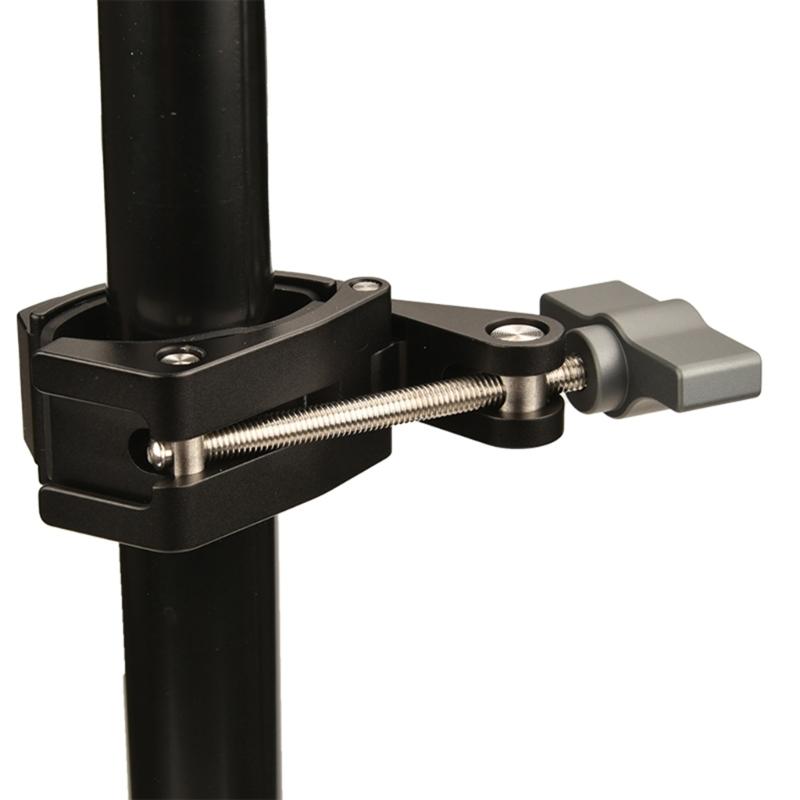Multifunctional Camera Support Clip Super Clamp with 40mm Arca Type Quick Plate for Monitors, Lights, Action Cameras