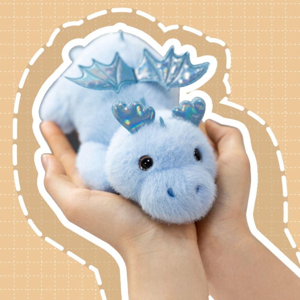 Plush Fabric Little Flying Dragon Dolls Simulation Dinosaur Pillow Doll Decorative Cushion