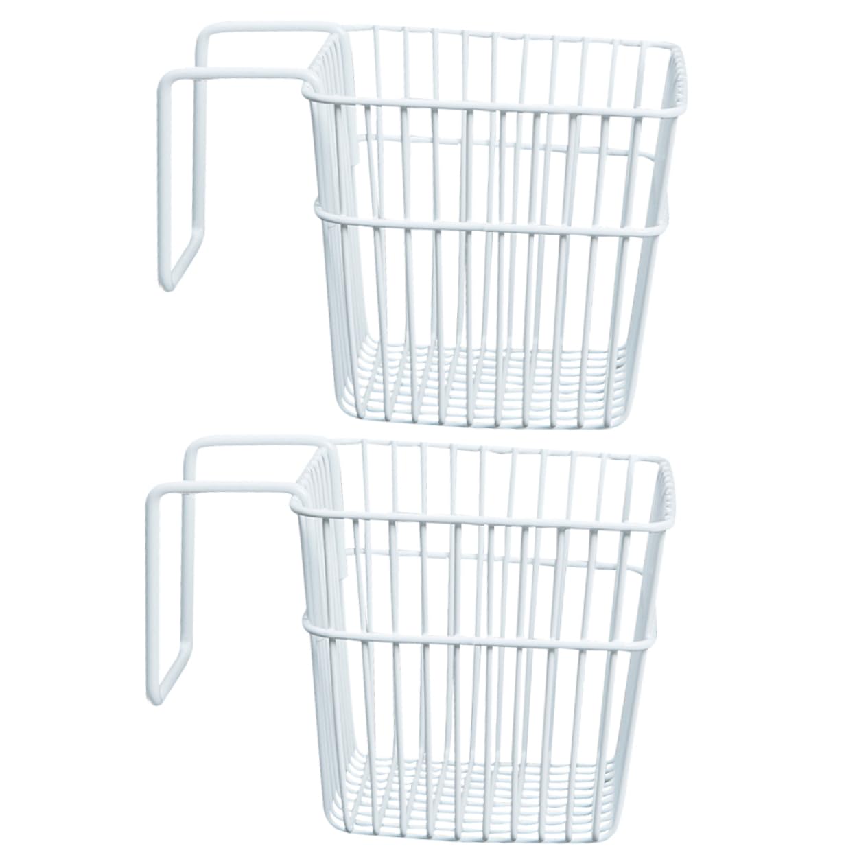 NUOLUX Набор из 2-х шт. Стеллаж-корзина для хранения Кладовая Раковина Подвесной на дверь Контейнер-корзина Складная плетеная коробка для хранения Куб Корзина для хранения игрушек