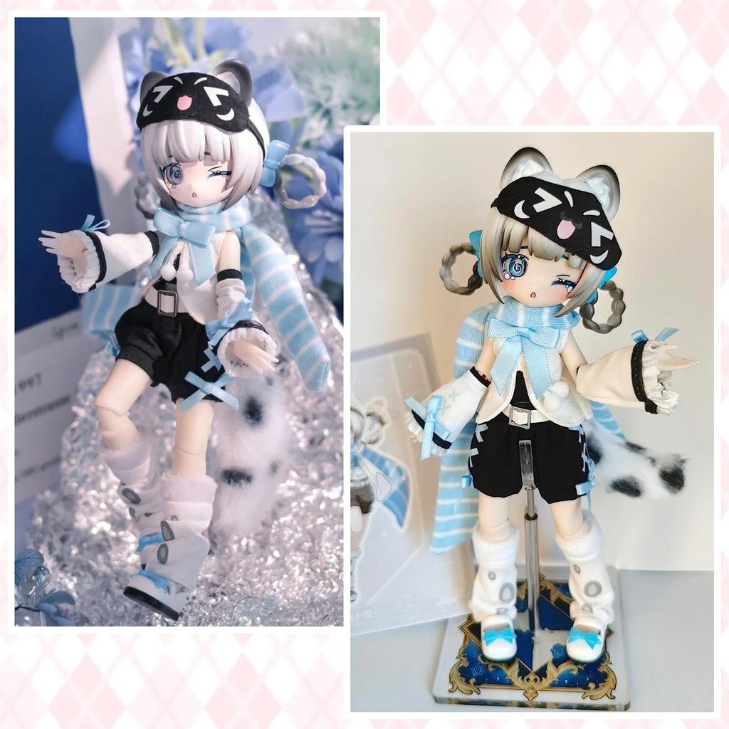 Blind Doll Blind Scale BJD Articulated Anime Gift for Ages Made of PVC Includes Collectible Figure Box 1/8 Doll, Figure, Doll, Girls, 15+, & ABS,
