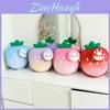 Adorable Strawberry Shaped Cartoon Backpack For Kids Stylish Oxford Fabric Design