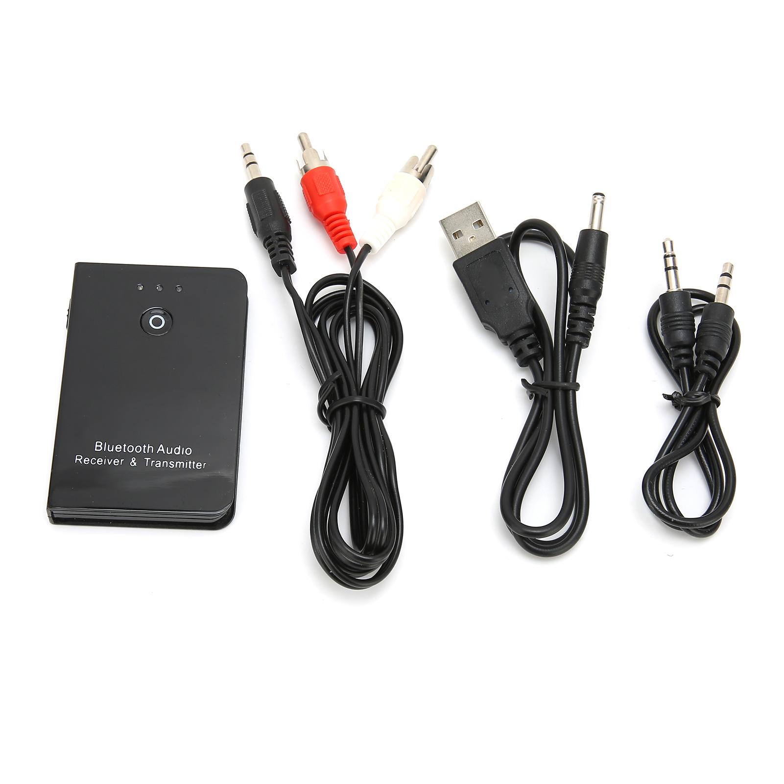 

35FA02 Bluetooth Transmitter and Receiver Portable 2‑in‑1 Wireless 3.5mm o Adapter