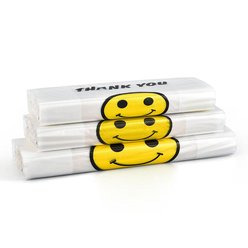 Прозрачные пластиковые пакеты-сумки с ручками (100 шт.)