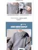 Unisex Trendy Ripped Knit Cardigan: Loose, Round Neck Sweater for Autumn/Winter