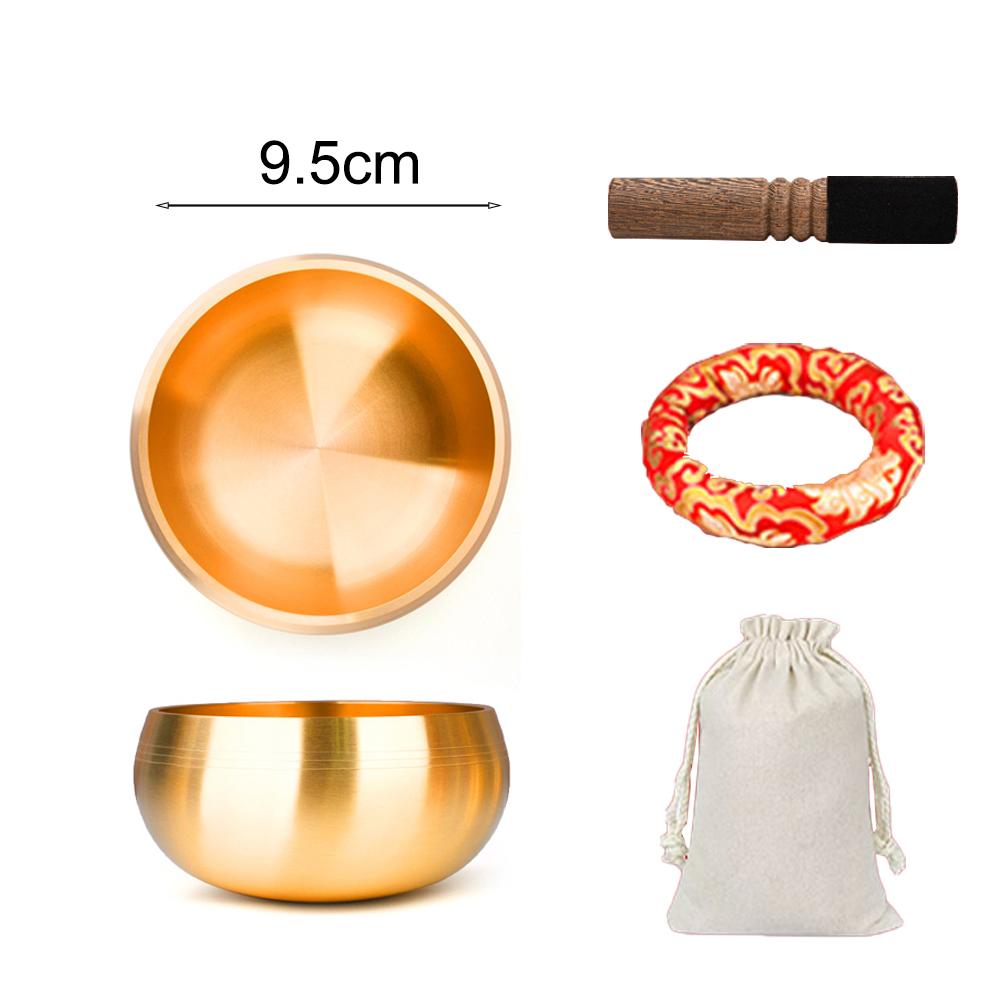 Sanskrit Bowl Nepal Tibet Buddha Tibetan Singing Bowl Yoga Meditation Chanting Bowl Brass Chime Music Therapy