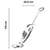 ROWENTA Clean & Steam Revolution Steam Cleaner, Vacuums and Washes, Eliminates 99.9% of Bacteria, Suitable for All Floors RY7731WH