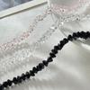 Simple Wind Irregular Crystal Beaded Necklace, Cold Wind Gravel Stacked Collarbone Chain Necklace