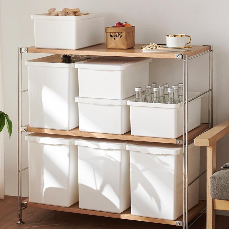 

Lid Drawer Plastic Organizer Box for Cosmetics & Toiletries Box + Transparent Lid