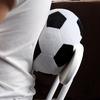 Yousheng Realistic Soccor Football Plush Stuffed Soft Ball Kids Toy Home Sofa Decoration