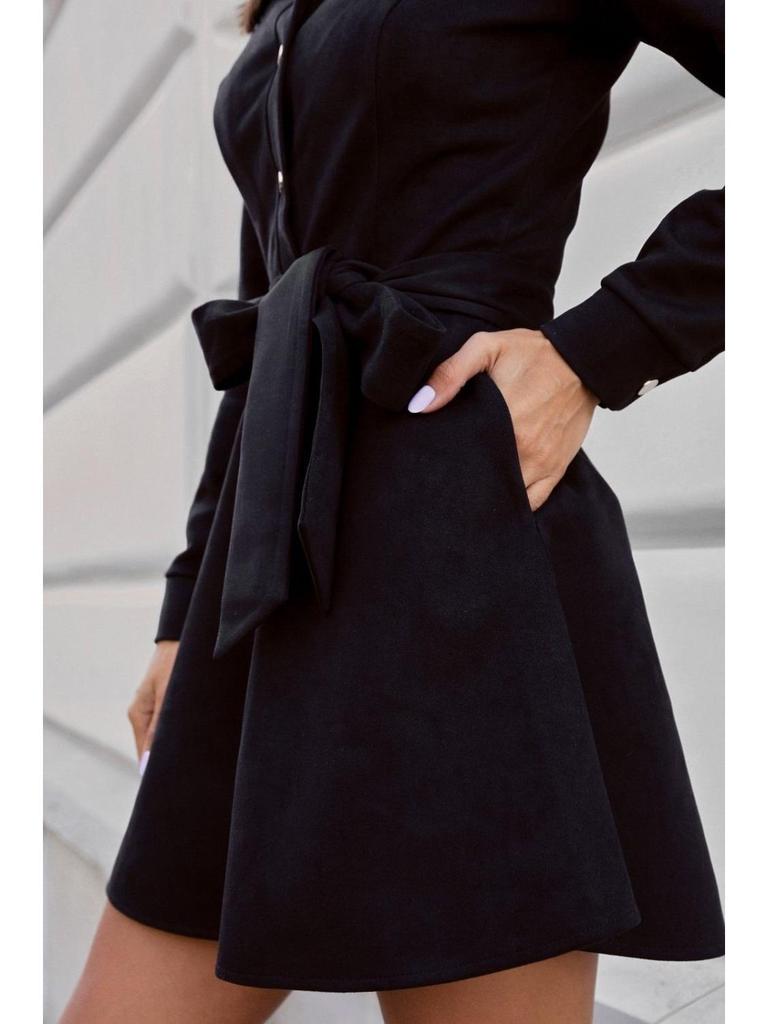 2026 Autumn Women's European & American Fashion Long-Sleeve Shirt Dress