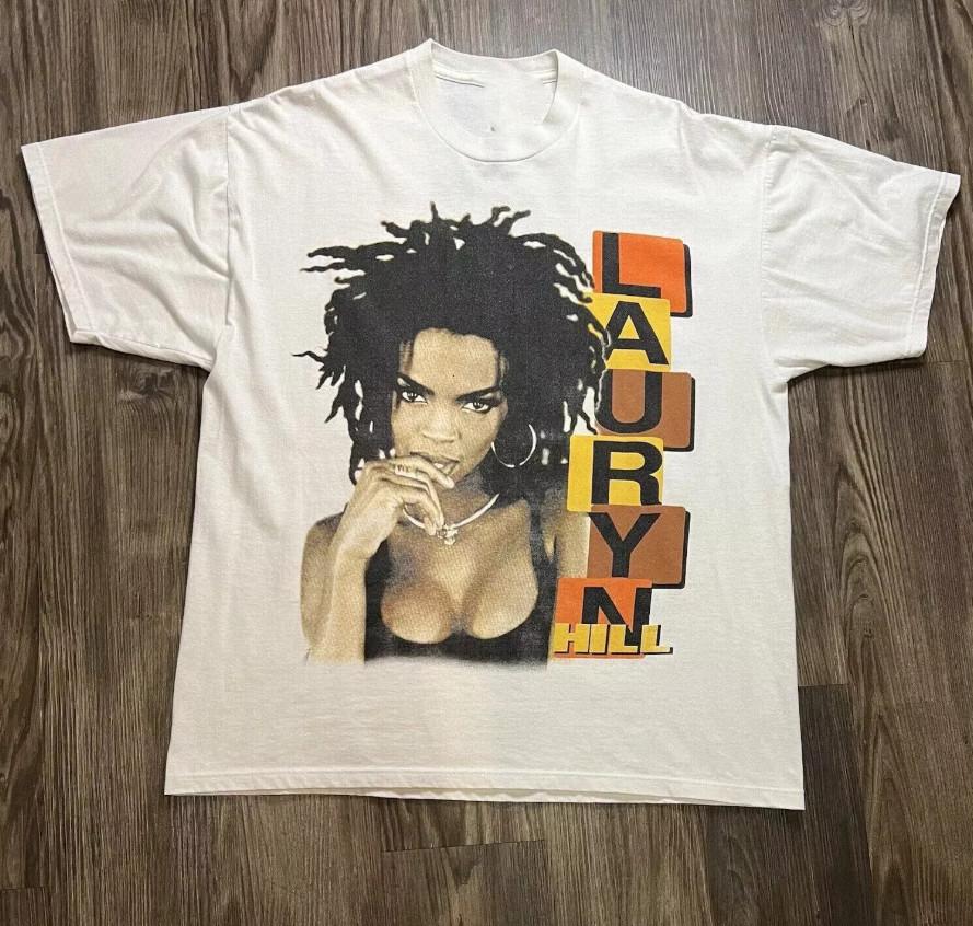 Vintage 1999 Tour Lauryn Hill Shirt Short Sleeve T-shirt Size S-4XL
