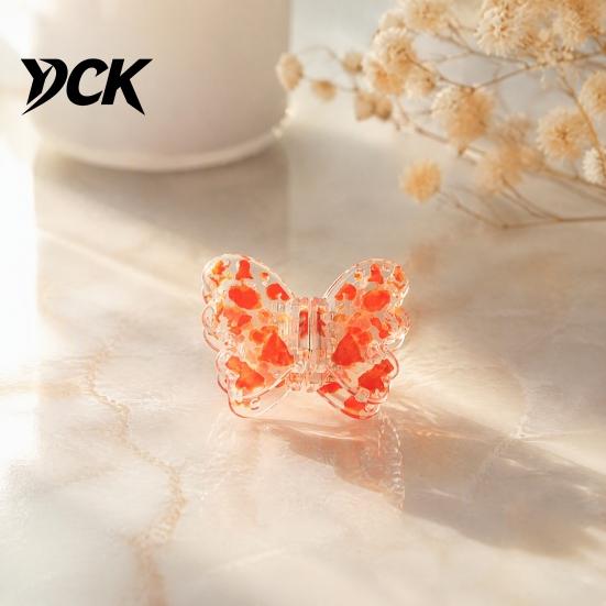 Hair Clips for Women Magnetic Girls, Butterfly Shape Strong Hold Non Slip Claw Clips, Seamless 2-in-1 Clip Thick or Thin Non-slip Accessories