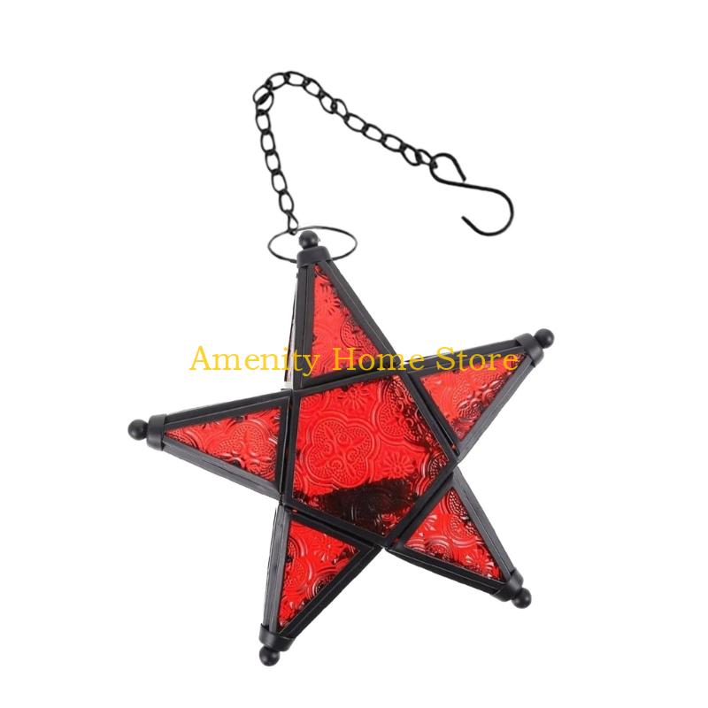 F26C Supporti in Ferro a Stella Antichi per Decorazione Domestica Tipo a Sospensione a Soffitto