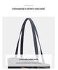 Women's Large Capacity Canvas Tote Bag - 2025 High-End Oxford Cloth Underarm Shoulder Handbag