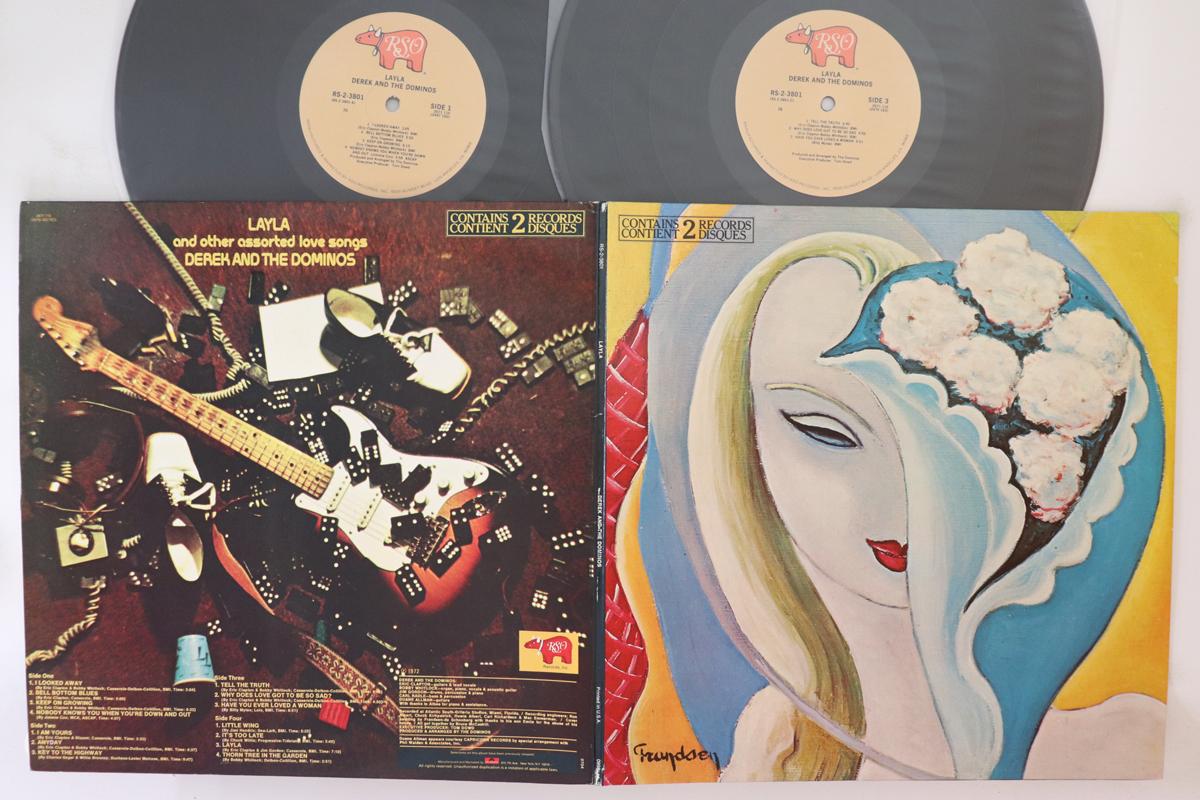 Виниловая пластинка DEREK  THE DOMINOS  Layla RS23801 RSO 1977 США Рок Б/у